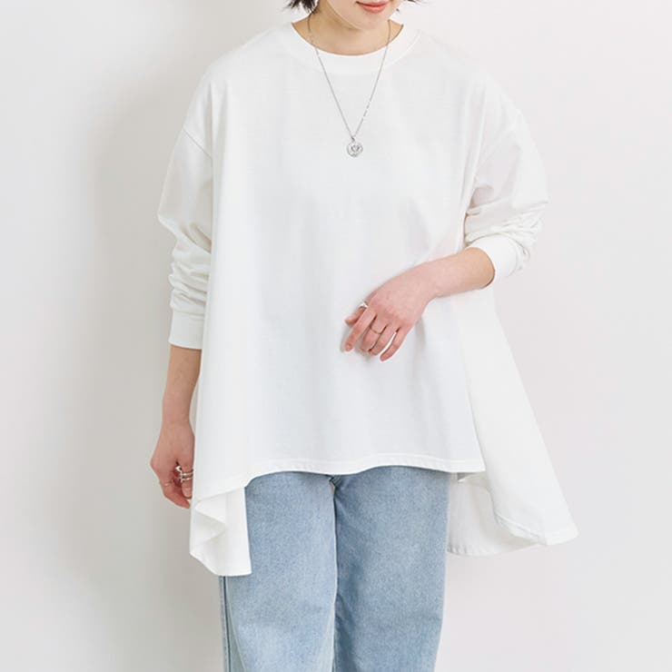 Tシャツ レディース 長袖 | LAPULE  | 詳細画像9 