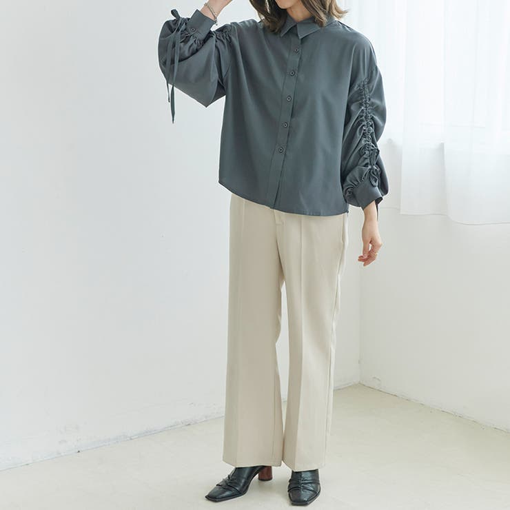 トップス 長袖 シャツ | LAPULE  | 詳細画像8 