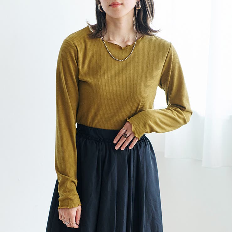 Tシャツ レディース 長袖 | LAPULE  | 詳細画像4 