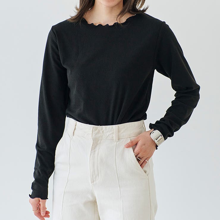 Tシャツ レディース 長袖 | LAPULE  | 詳細画像8 