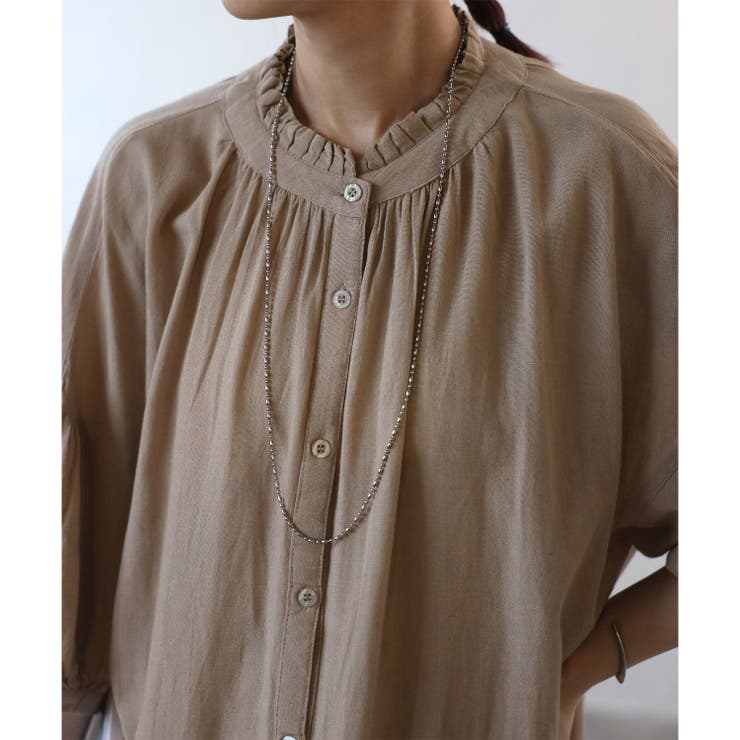 シャツワンピース 春 夏 | LAPULE  | 詳細画像15 