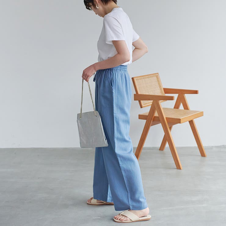 ワイドパンツ レディース イージーパンツ | LAPULE  | 詳細画像11 