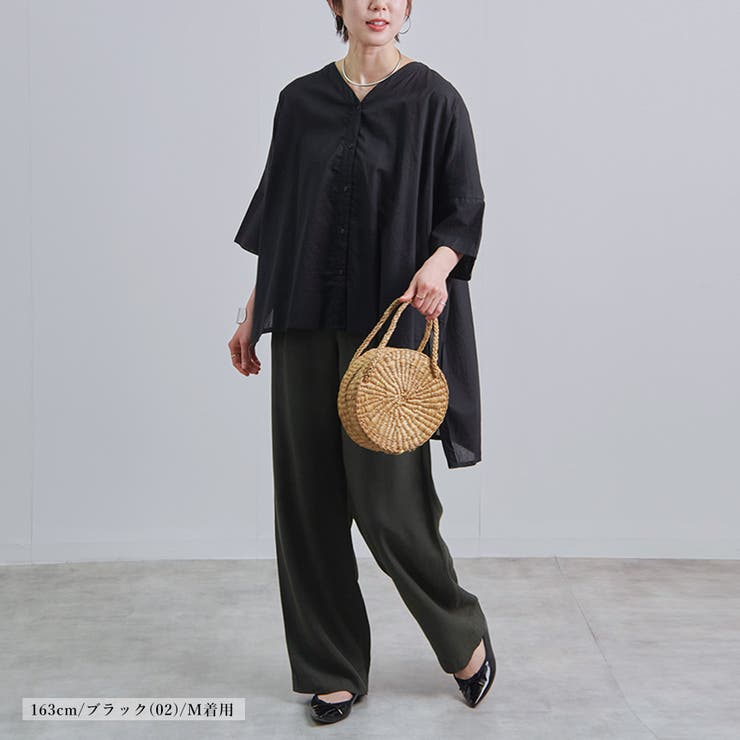 ブラウス オーバーサイズ 春 | LAPULE  | 詳細画像12 