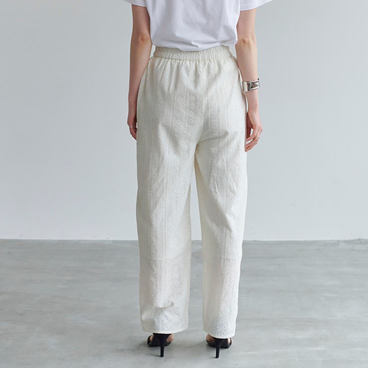 ワイドパンツ レディース イージーパンツ | LAPULE  | 詳細画像9 