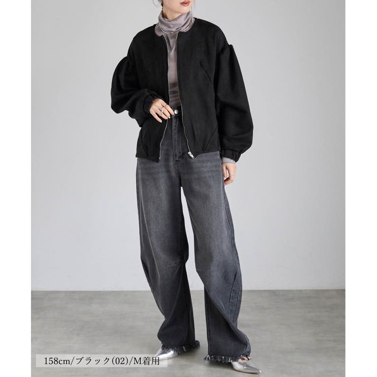 韓国 ファッション通販 ブルゾン 春[品番：RLCW0004964]｜relaclo（リラクロ レディース ジャケット・アウター