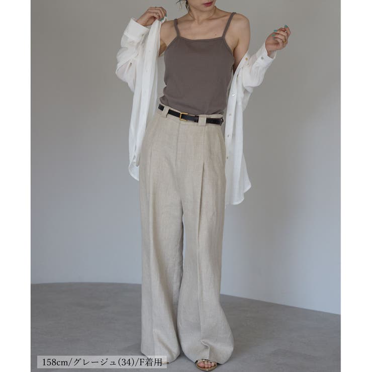 キャミソール カップ付き おしゃれ | LAPULE  | 詳細画像14 