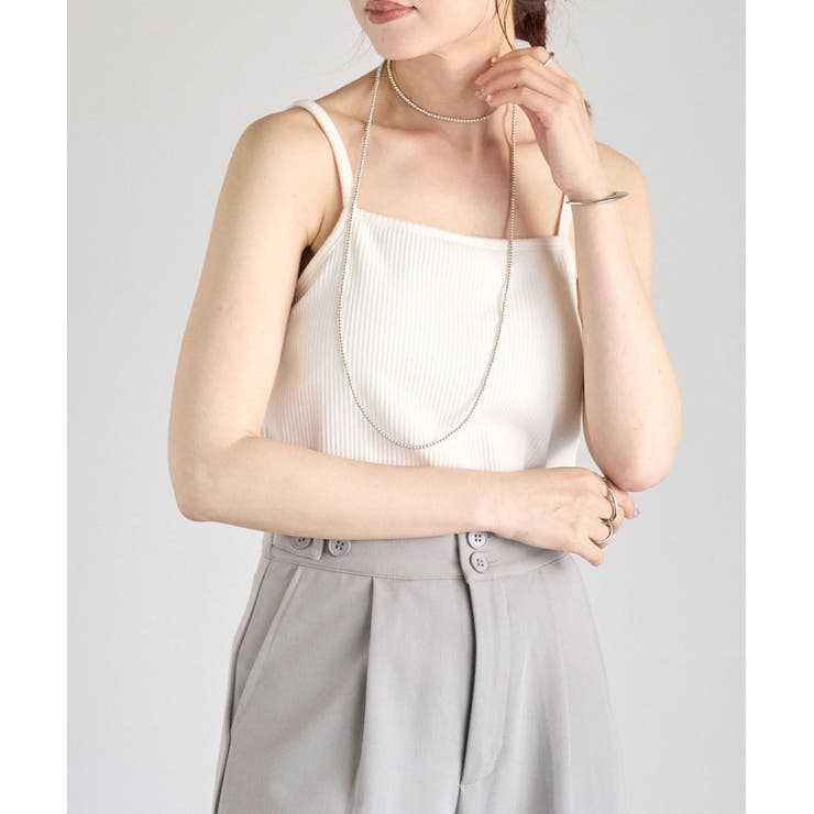 キャミソール カップ付き おしゃれ | LAPULE  | 詳細画像7 