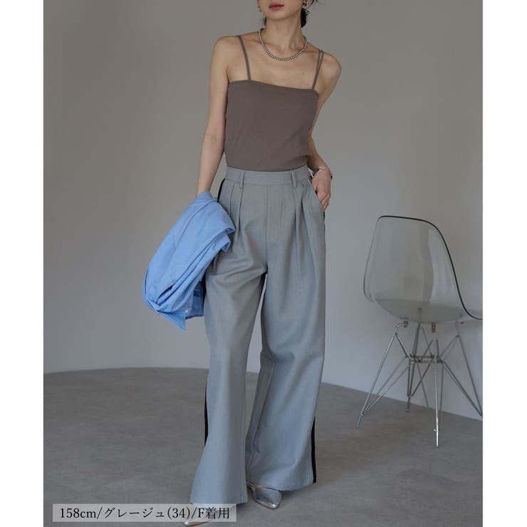 キャミソール カップ付き おしゃれ | relaclo | 詳細画像14 