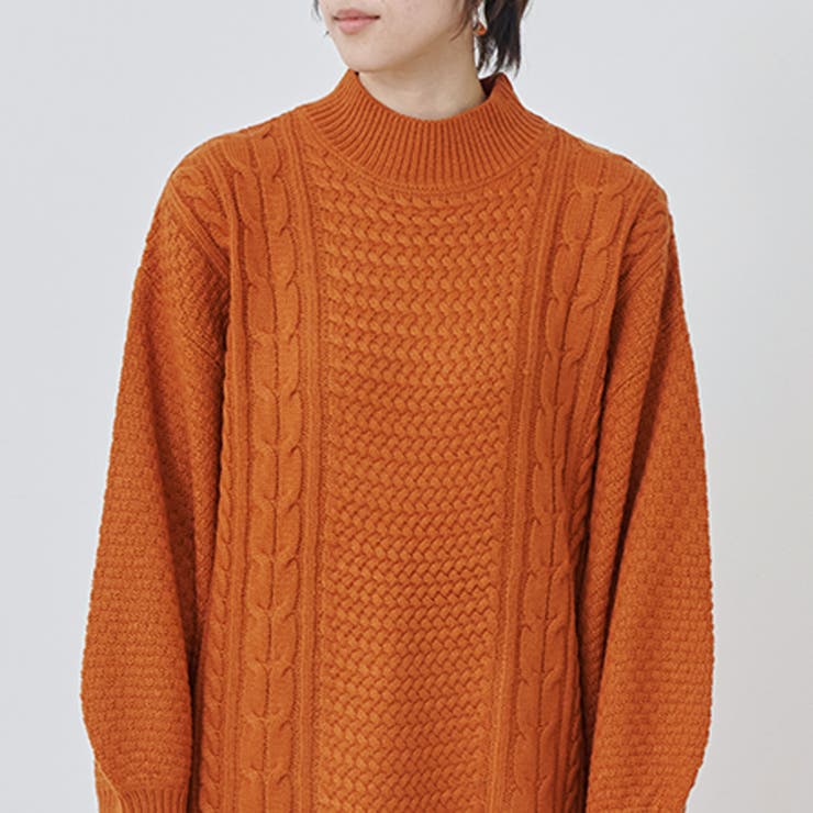 ロングニット ニット ワンピース | relaclo | 詳細画像12 