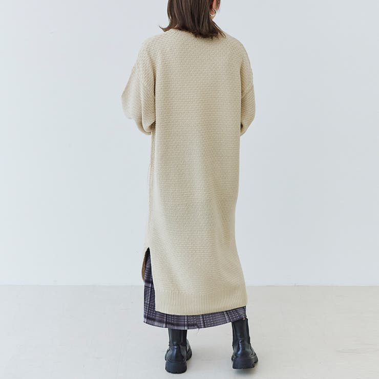 【VIP価格】SPORTMAX ロングニットワンピース ニット L SPORTMAX(スポーツマックス) ワンピース(レディース