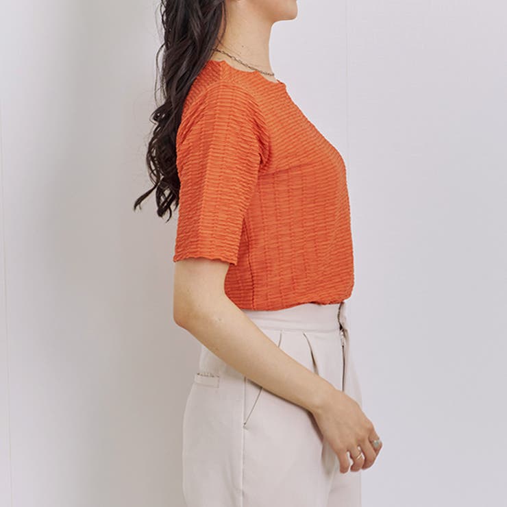 Tシャツ レディース 半袖 | LAPULE  | 詳細画像5 