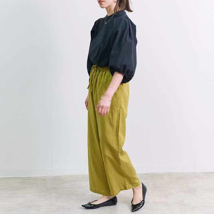 プルオーバー レディース 五分袖 | LAPULE  | 詳細画像16 