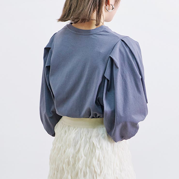 プルオーバー レディース 五分袖 | LAPULE  | 詳細画像7 