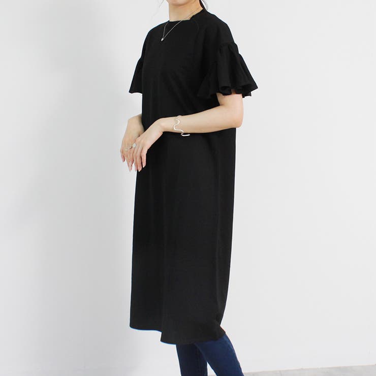 ワンピース レディース 半袖[品番：SKLW0003359]｜LAPULE