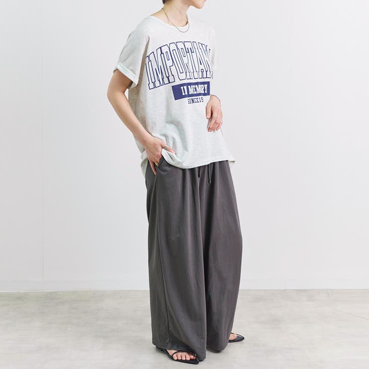 ワイドパンツ レディース 春 | LAPULE  | 詳細画像15 