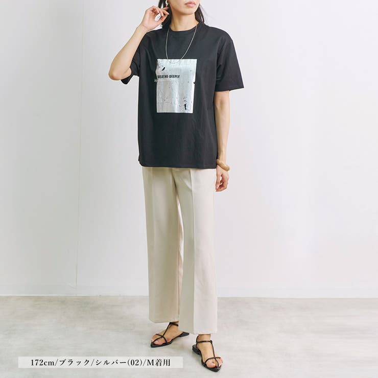 Tシャツ レディース 半袖 | LAPULE  | 詳細画像3 