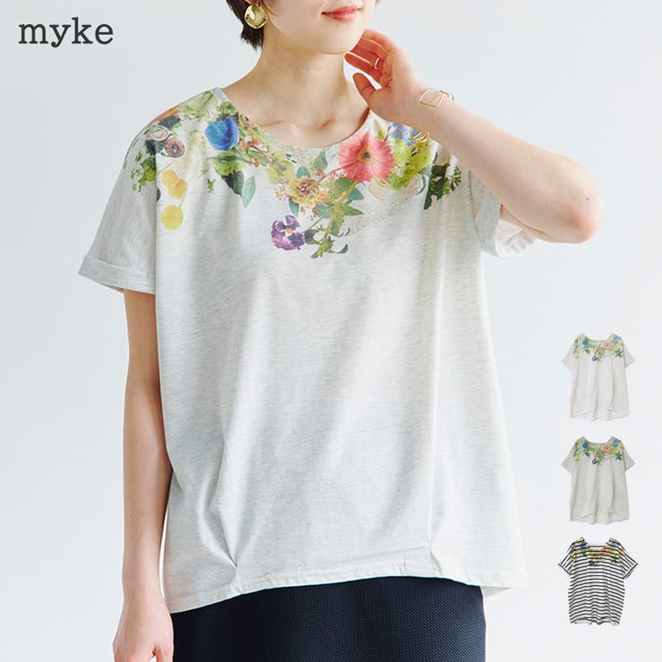 Tシャツ レディース 半袖 | LAPULE  | 詳細画像1 