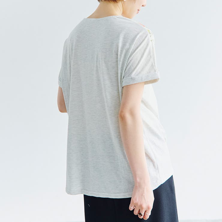 Tシャツ レディース 半袖 | LAPULE  | 詳細画像6 