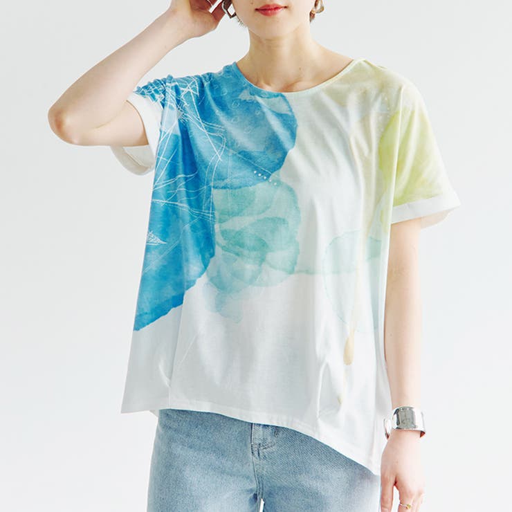 Tシャツ レディース 半袖 | LAPULE  | 詳細画像4 