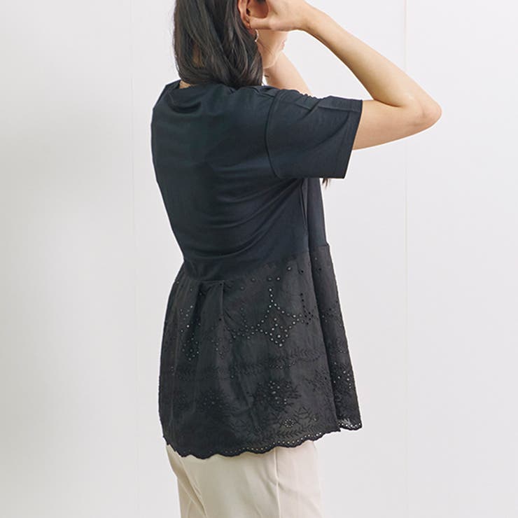 プルオーバー レディース 半袖 | LAPULE  | 詳細画像9 