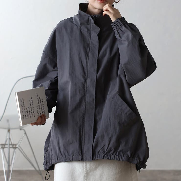 ブルゾン レディース スタンドカラー[品番：RLCW0005111