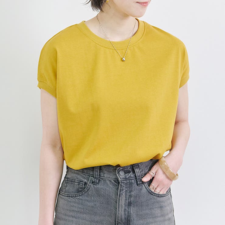 Tシャツ レディース フレンチスリーブ | LAPULE  | 詳細画像4 