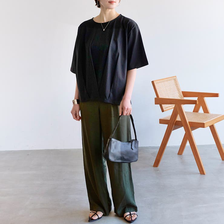 プルオーバー レディース 半袖 | LAPULE  | 詳細画像14 