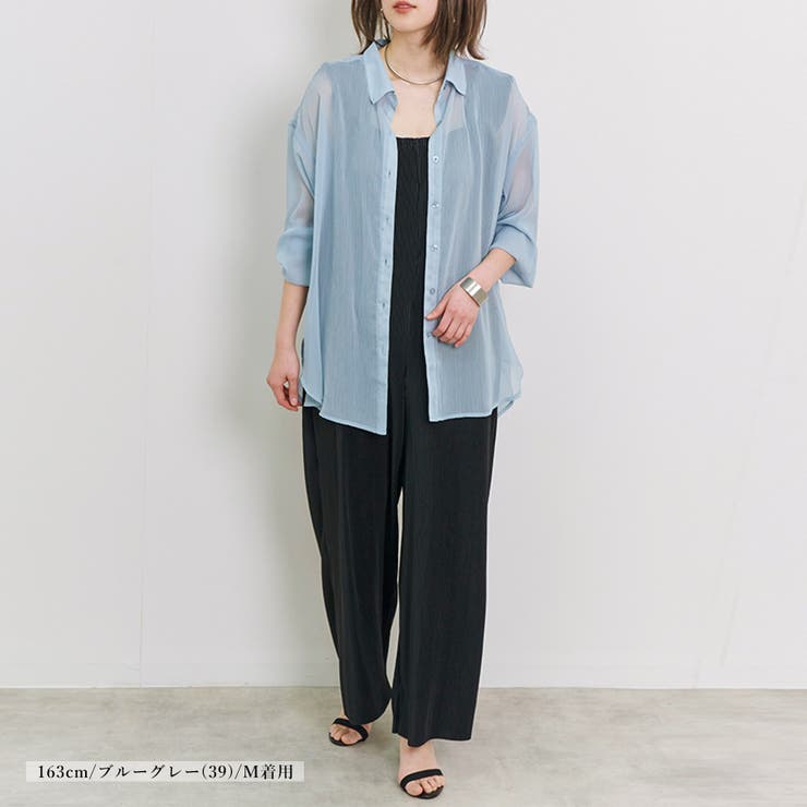 シャツ レディース ブラウス[品番：SKLW0003282]｜LAPULE