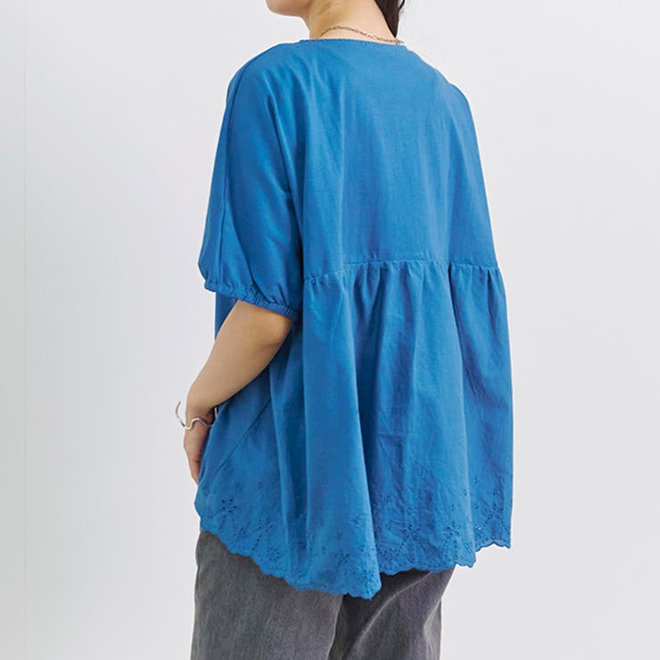 プルオーバー レディース 半袖 | LAPULE  | 詳細画像17 