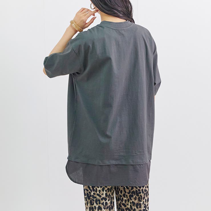 プルオーバー レディース 半袖 | LAPULE  | 詳細画像7 