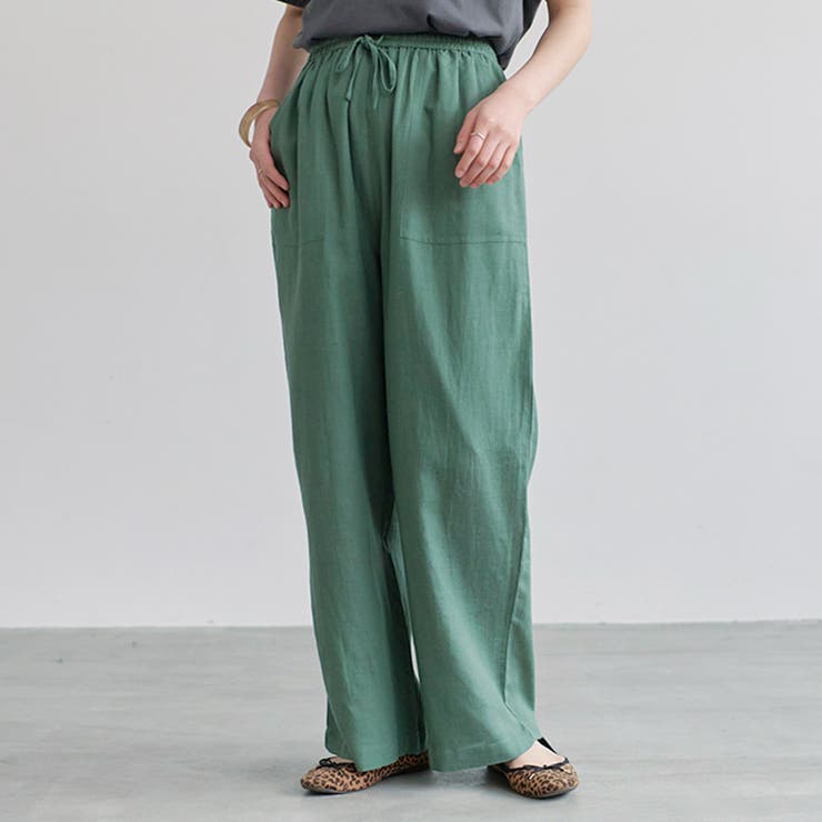 イージーパンツ ワイドパンツ レディース | relaclo | 詳細画像12 