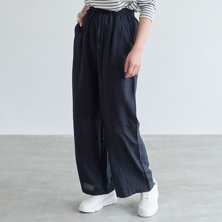 イージーパンツ ワイドパンツ レディース | relaclo | 詳細画像17 