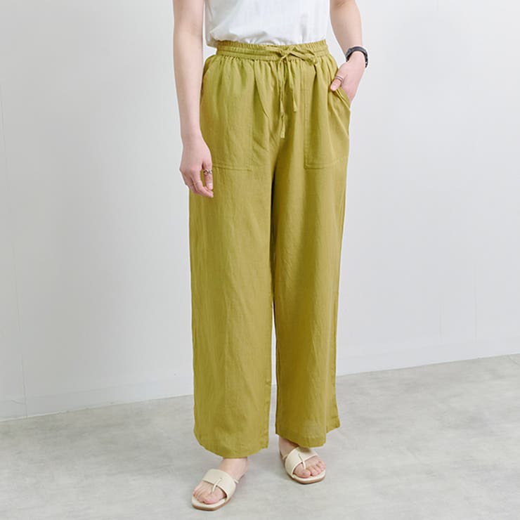 イージーパンツ ワイドパンツ レディース | relaclo | 詳細画像8 