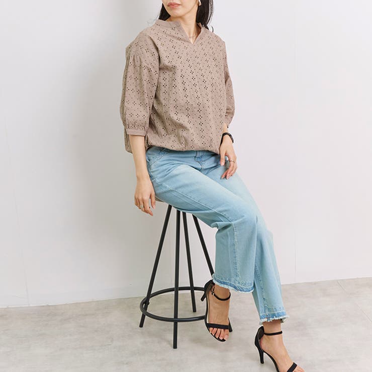 ワンピース レディース ストライプ | LAPULE  | 詳細画像8 