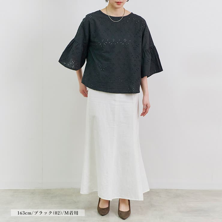 ブラウス レディース 半袖 | LAPULE  | 詳細画像12 