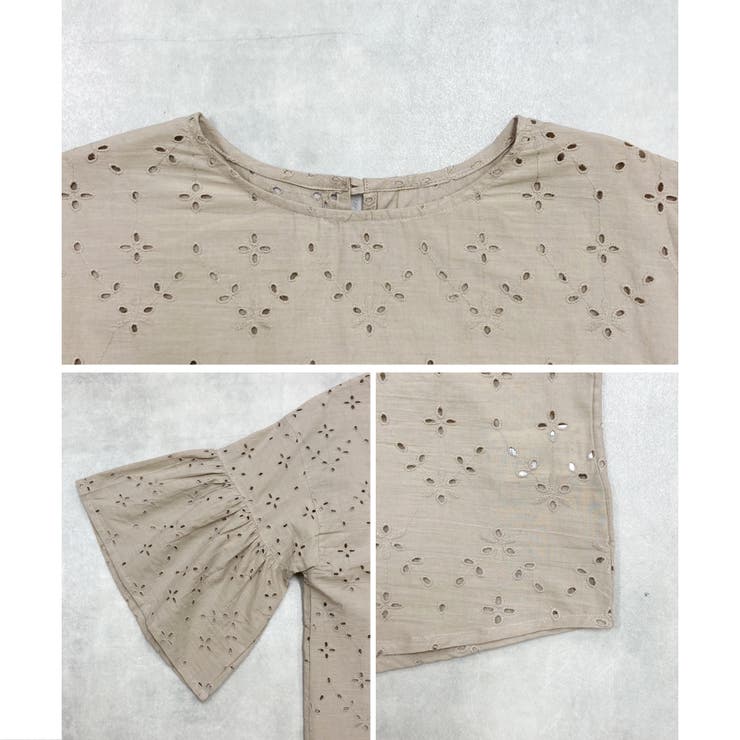 ブラウス レディース 半袖 | LAPULE  | 詳細画像18 