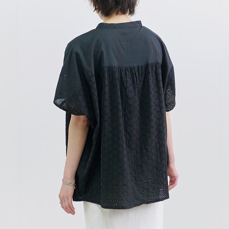 ブラウス レディース 半袖 | LAPULE  | 詳細画像17 