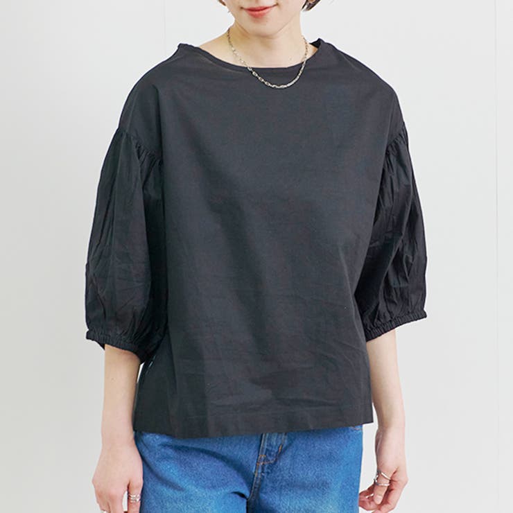 プルオーバー レディース 五分袖 | LAPULE  | 詳細画像4 