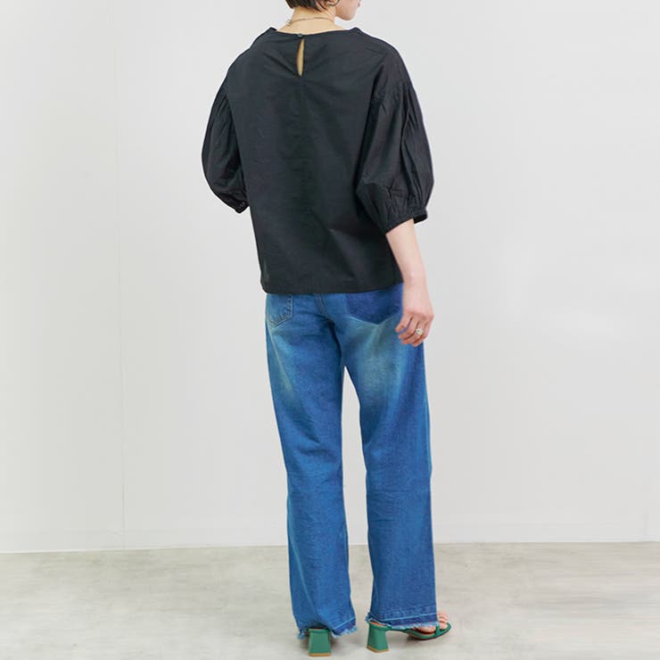 プルオーバー レディース 五分袖 | LAPULE  | 詳細画像6 