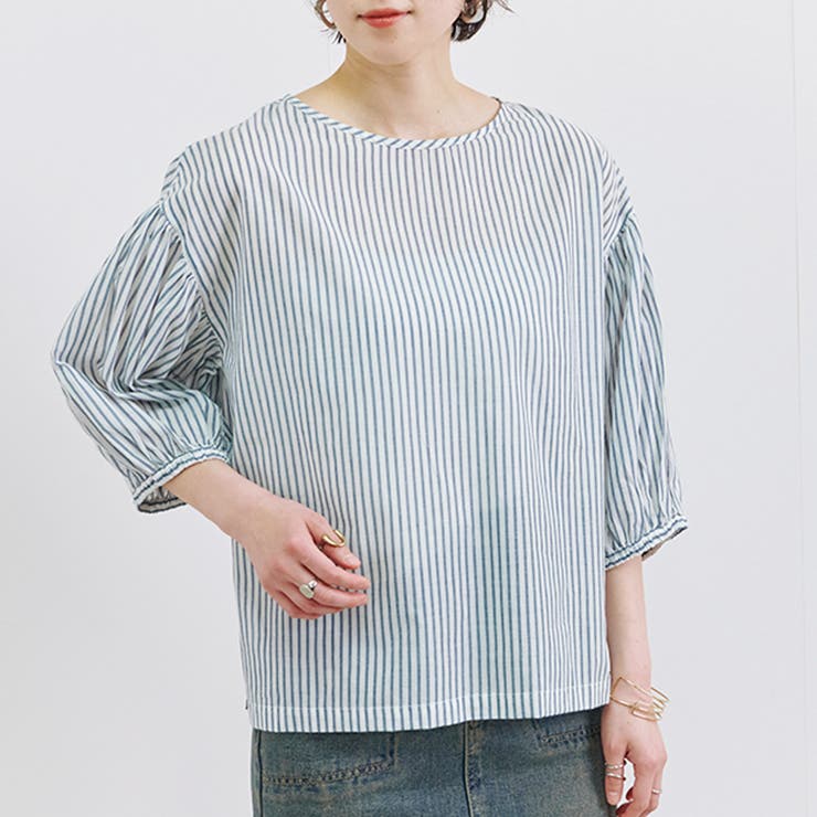 プルオーバー レディース 五分袖 | LAPULE  | 詳細画像8 