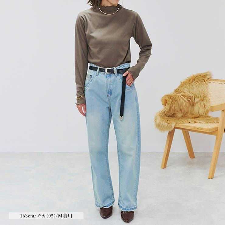 Tシャツ レディース 長袖 | LAPULE  | 詳細画像15 