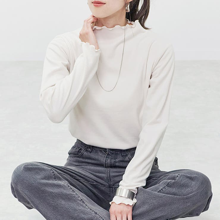 Tシャツ レディース 長袖 | LAPULE  | 詳細画像8 