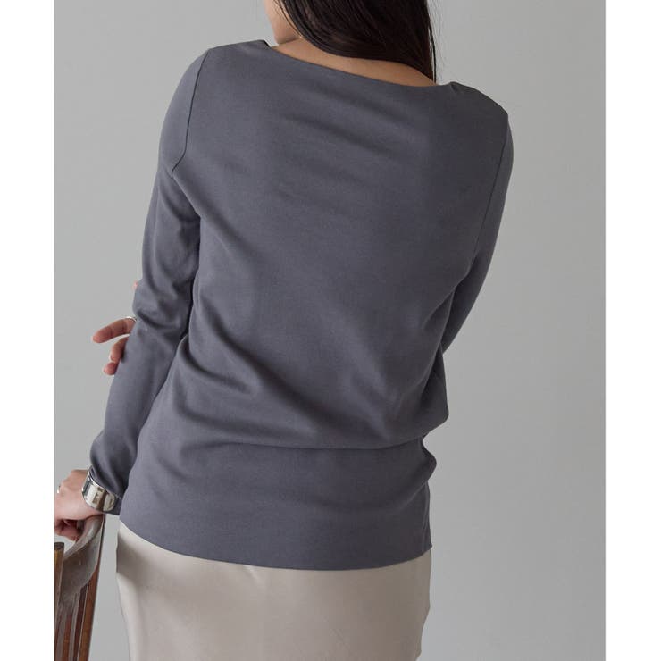 Tシャツ レディース 長袖 | LAPULE  | 詳細画像15 