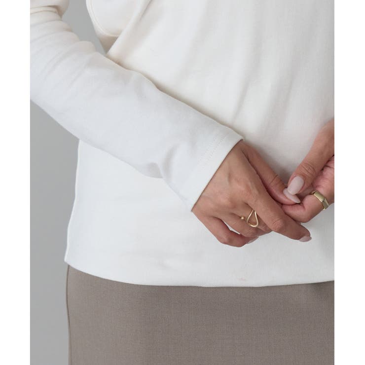 Tシャツ レディース 長袖 | LAPULE  | 詳細画像15 