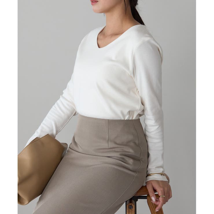 Tシャツ レディース 長袖 | LAPULE  | 詳細画像8 