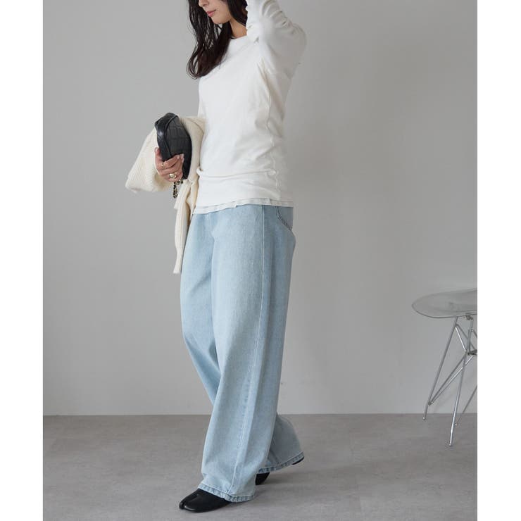 Tシャツ レディース 長袖 | LAPULE  | 詳細画像11 