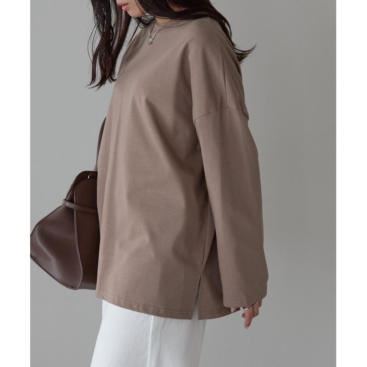 Tシャツ レディース 長袖 | LAPULE  | 詳細画像10 