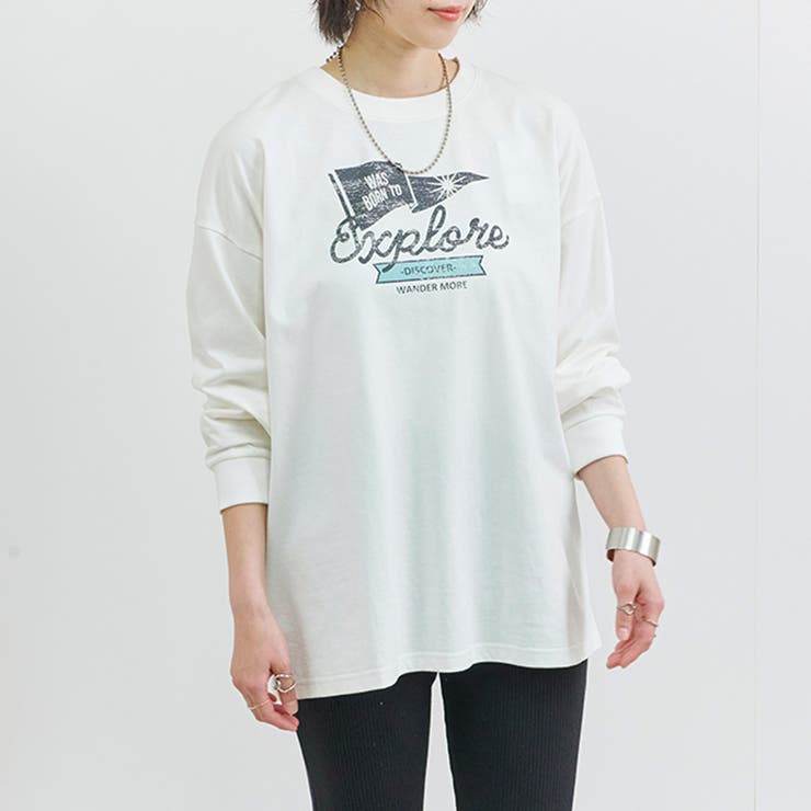 Tシャツ レディース 長袖 | LAPULE  | 詳細画像11
