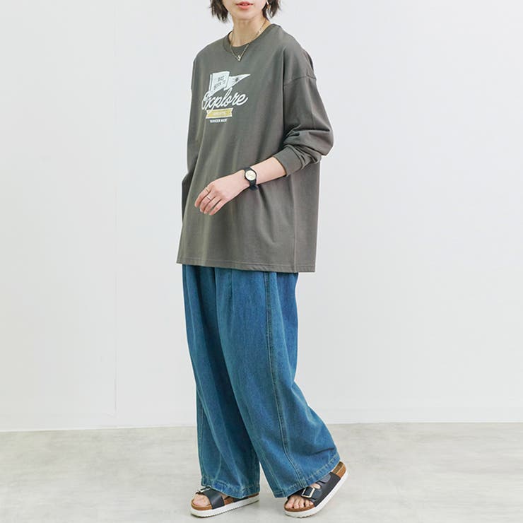 Tシャツ レディース 長袖 | LAPULE  | 詳細画像4