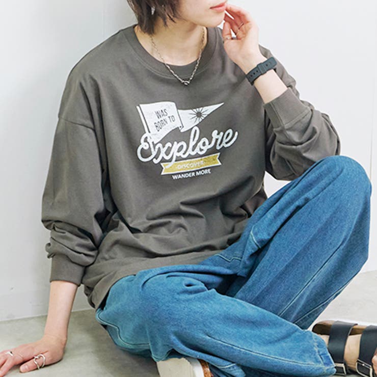 Tシャツ レディース 長袖 | LAPULE  | 詳細画像6